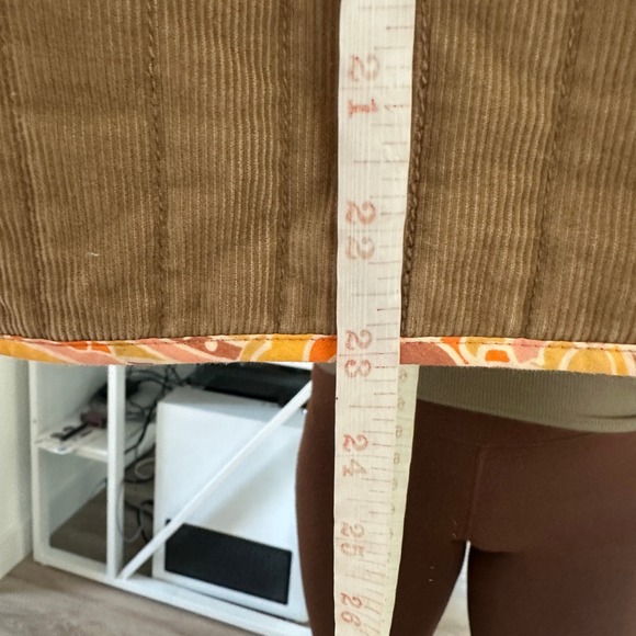 Marc Jacobs Mandarin Corduroy Quilted Frog Closure Jacket Paisley Lining XS - Picture 9 of 9